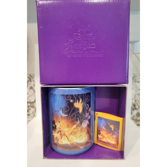 Walt Disney World 75 Years of Love and Laughter Anniversary Mug NWT and Box - Picture 1 of 3